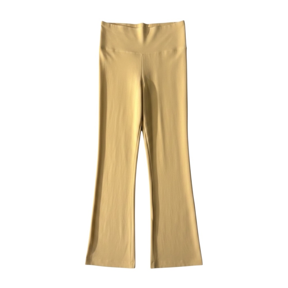Norma Kamali High Rise Jersey Flare Pants
